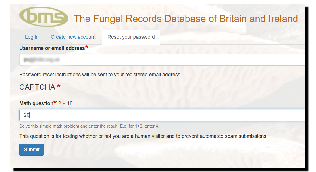 Request onetime login